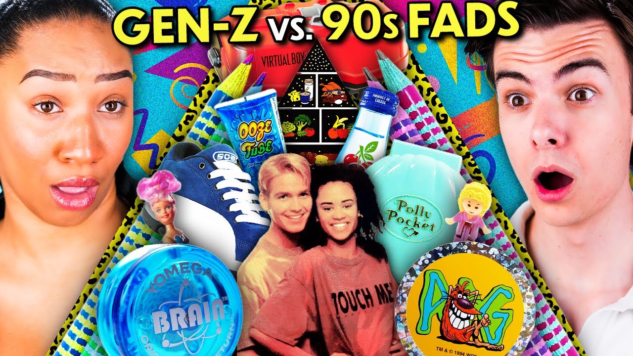 Does Gen Z Know These Iconic 90s Fads?! (Pogs, Sky Dancers, Polly Pocket)