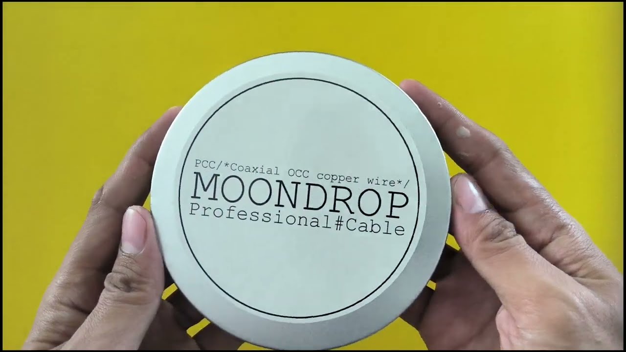 Moondrop PCC OCC 6N Pure Single Crystal Copper Interchangeable Cable Unboxing