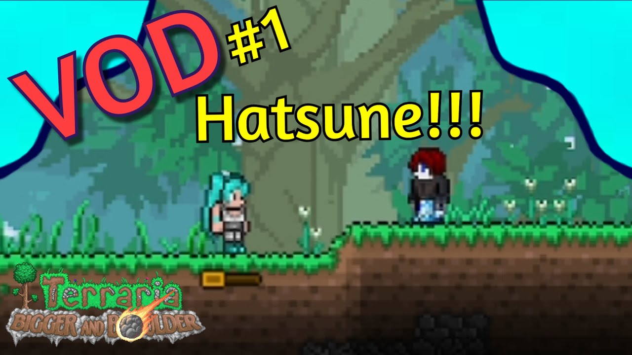 Terraria Bigger And Boulder Update - VOD #1