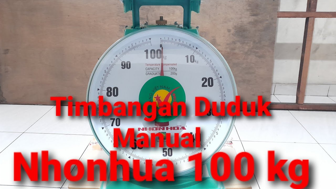 Harga Timbangan Duduk 100 Kg Nhon Hua
