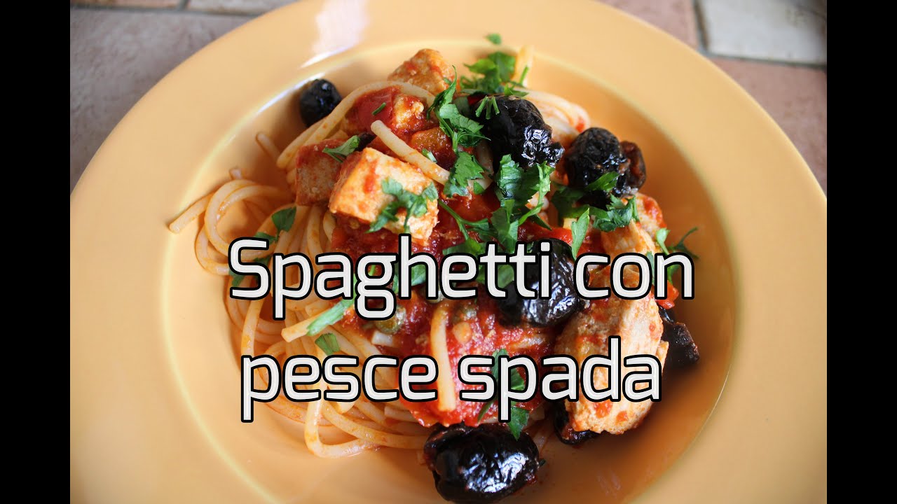 Spaghetti con pesce spada, primo piatto delizioso - Sfizi & Delizie