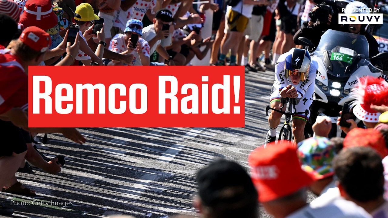 How Remco Evenepeol Beat Tadej Pogacar In Tour de France 2026 Stage 16 Time Trial