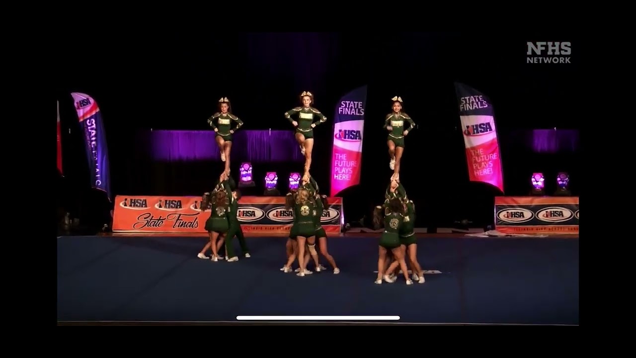 Stevenson High School IHSA Cheerleading State Finals 2024