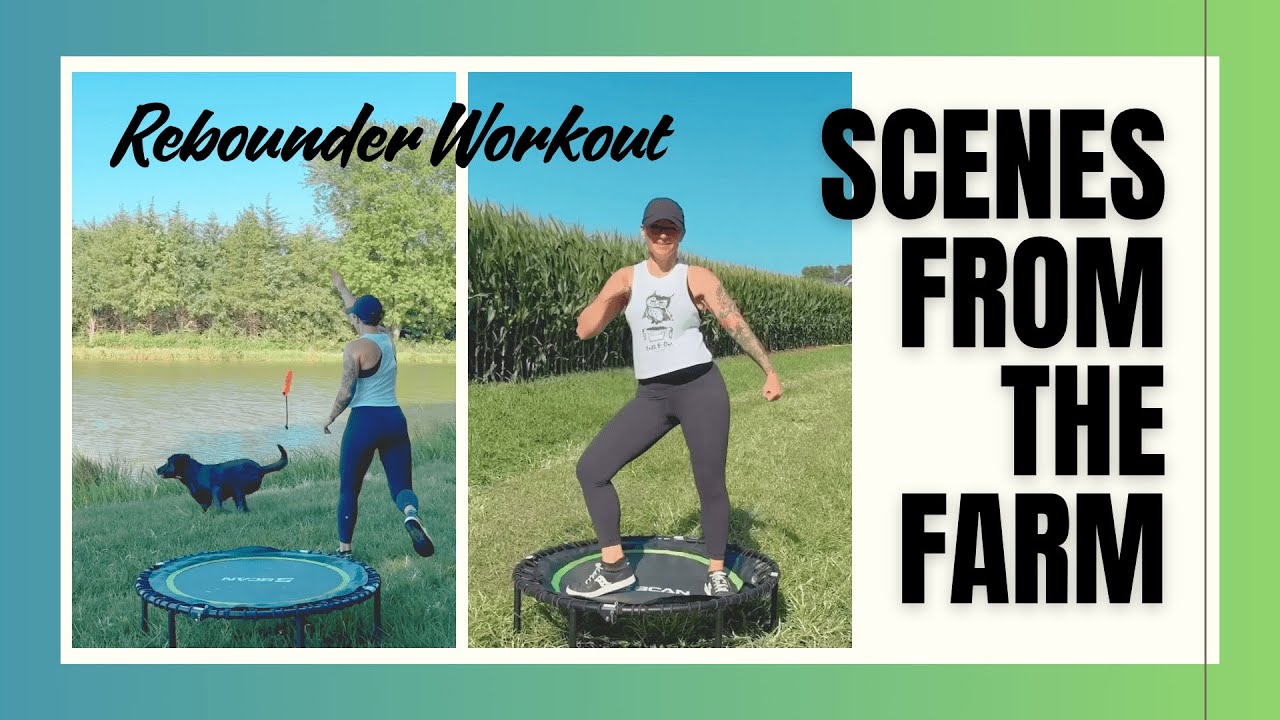 12 Minute Country Music Rebounder Workout | Beginner Friendly Low Impact Mini Trampoline Cardio
