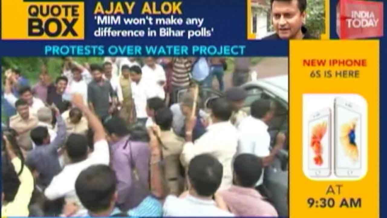 Protest In Mangalore Against Netravati River Diversion Project