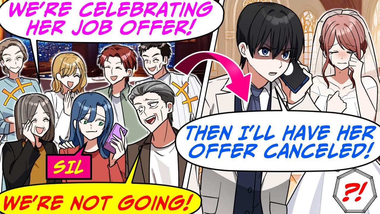 My In-Laws Ditched Our Wedding Last Minute to Celebrate My SIL's Job Offer! So…[RomCom Manga Dub]