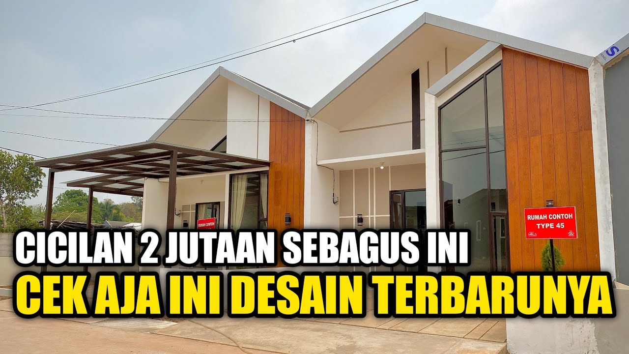 RUMAH MINIMALIS MURAH CICILAN 2 JUTAAN DESAIN TERBARU, AVANI HILLS RESIDENCE
