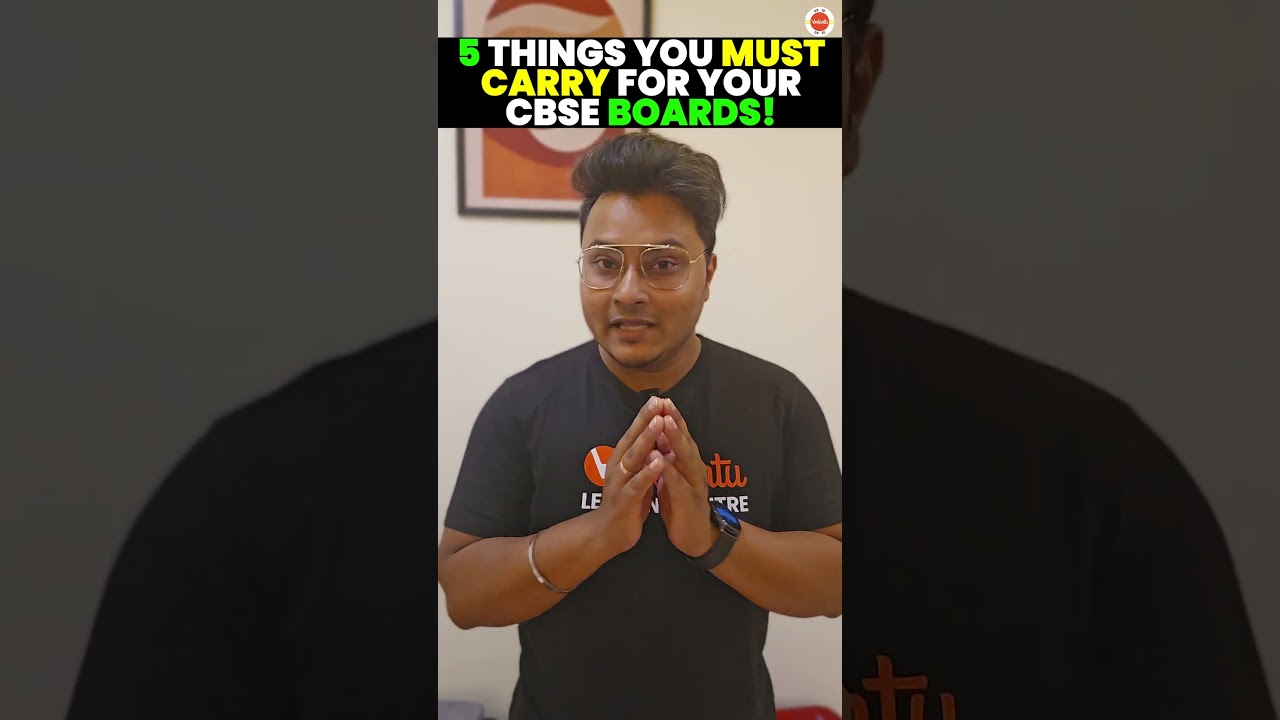 5 Things You Must Carry For Your Class 10 CBSE Board Exam 2024!