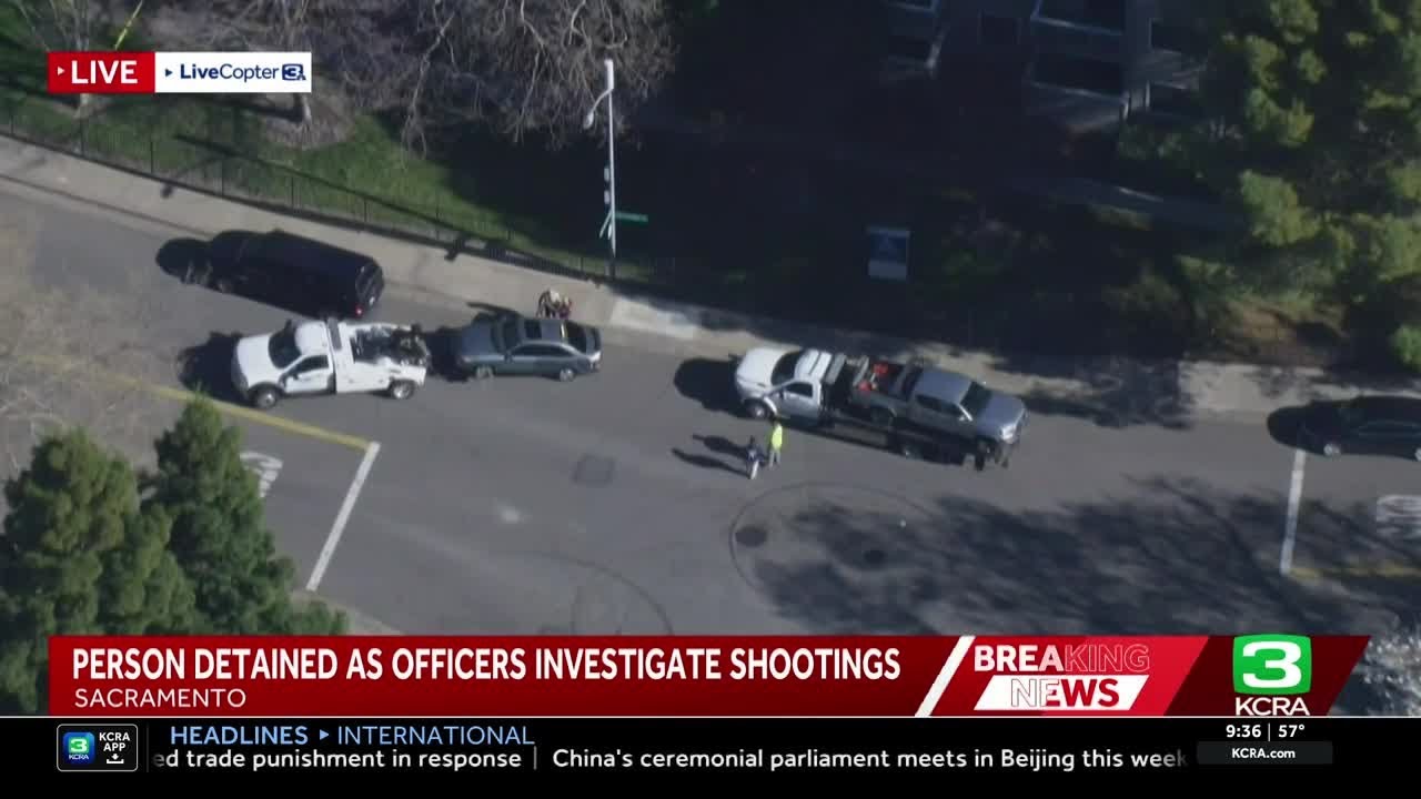Sacramento shootings | 2 vehicles towed as officers investigate | Update at 9:30 a.m. March 4, 2026