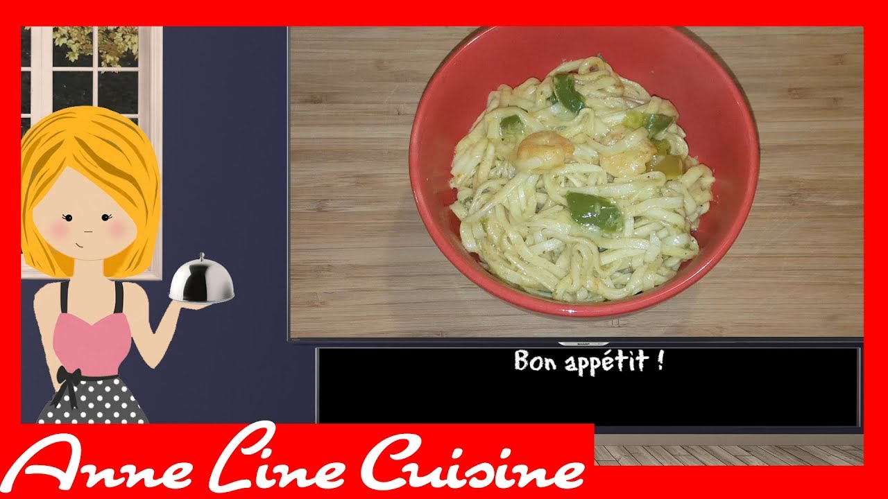 Nouilles sautées aux crevettes [Cookeo]