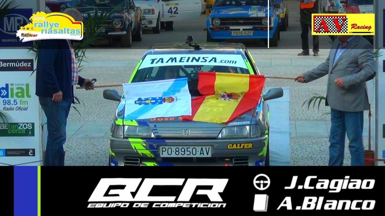 Jorge Cagiao - Amelia Blanco | Rally Rias Altas 2016 | A.V.Racing