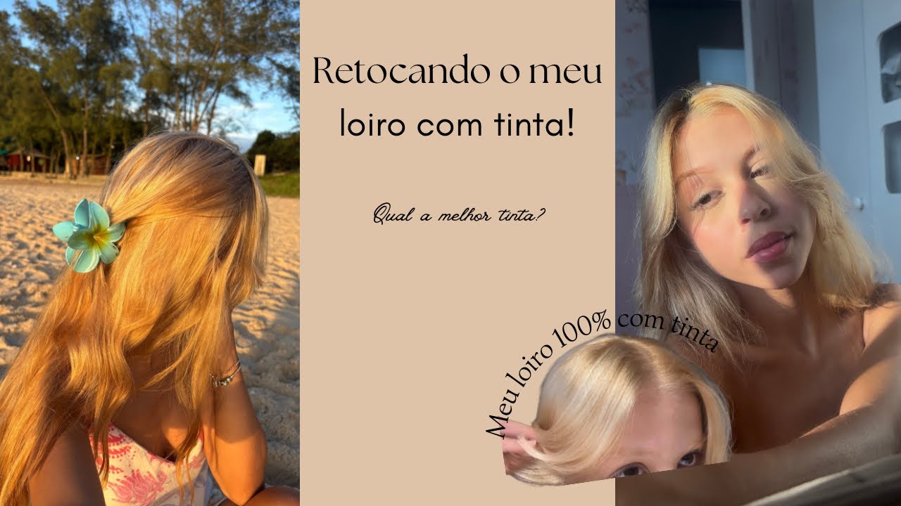 FICANDO LOIRA APENAS COM TINTA! O resultado &eacute; impressionante😍
