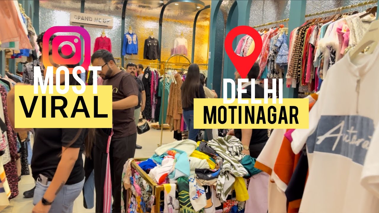 Explore delhi most viral store for shopping - full tour