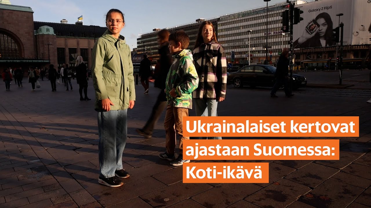 Koti-ikävä painaa Suomessa asuvia ukrainalaisia