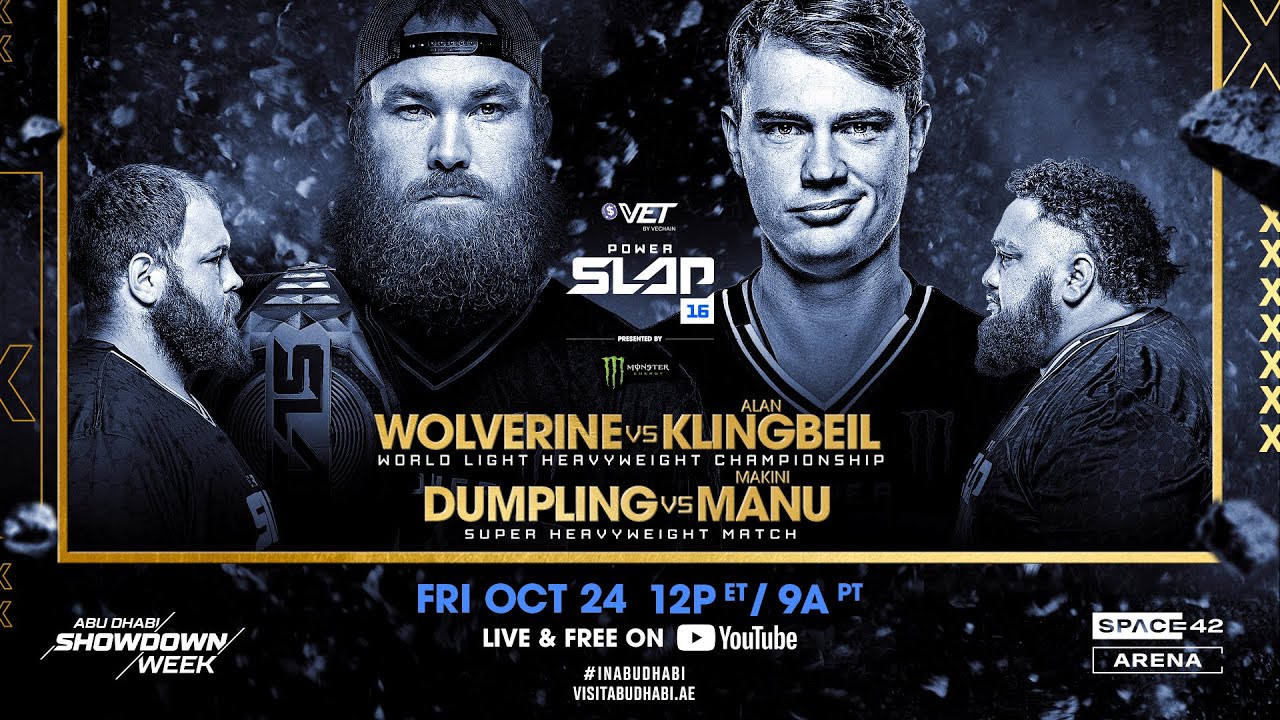 Power Slap 16: WOLVERINE vs KLINGBEIL | CHOQUE DE CAMPEONATO 🏆