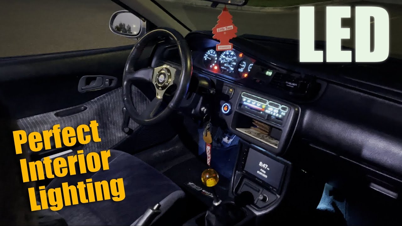 Installing *NEW* LED Interior Cabin/Cargo Lights ('92-95 Honda Civic)
