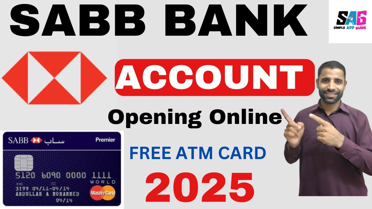 SABB BANK ONLINE ACCOUNT OPENING | SABB BANK ONLINE REGISTRATION #SABB