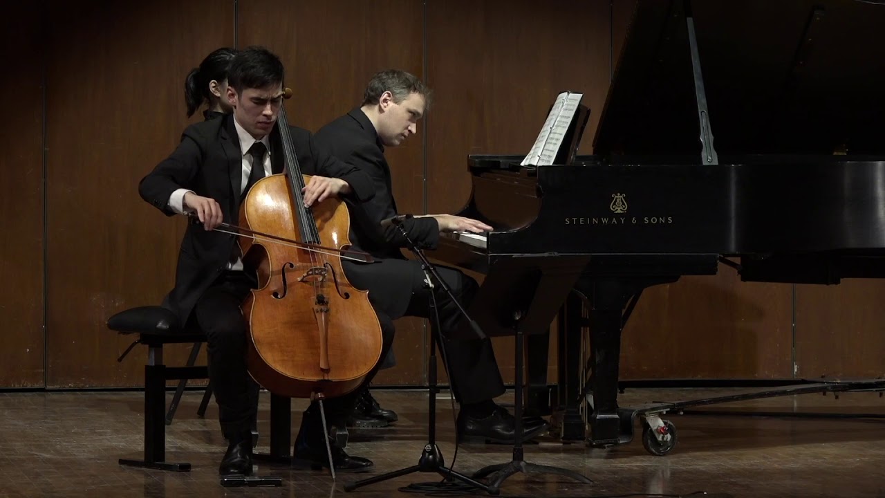 Schnittke Sonata for cello and piano (1978) mvts 2-3