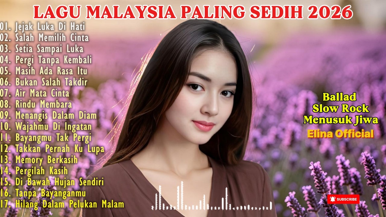 Lagu Bikin Nangis 😭| Lagu Sedih Patah Hati 💔 Ballad Slow Rock Terbaru 2026 - 1 jam Full Album