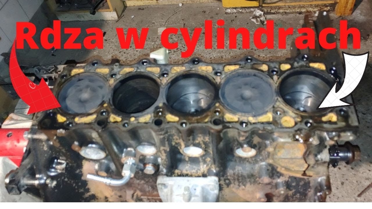 Unimog 404, rozebrany silnik, woda w cylindrach, brakujące elementy, DRAMAT! Część 2