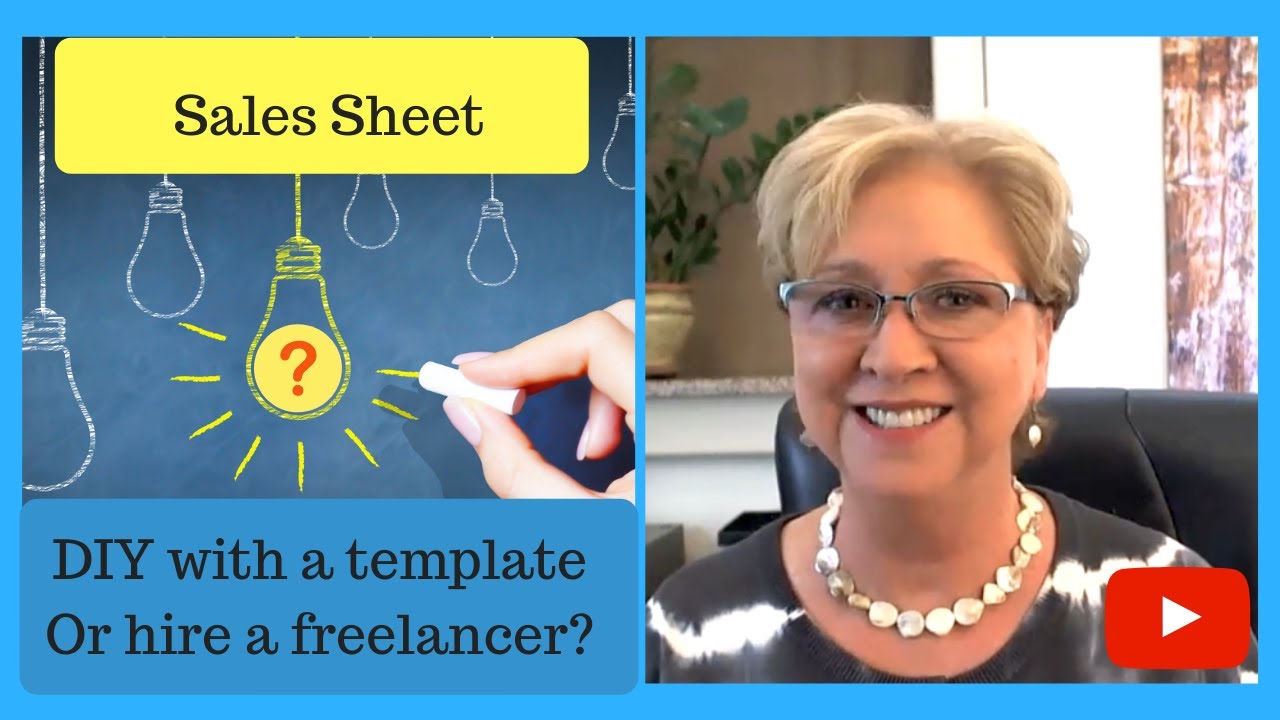 Sales Sheet Templates vs Hiring a Freelance Designer