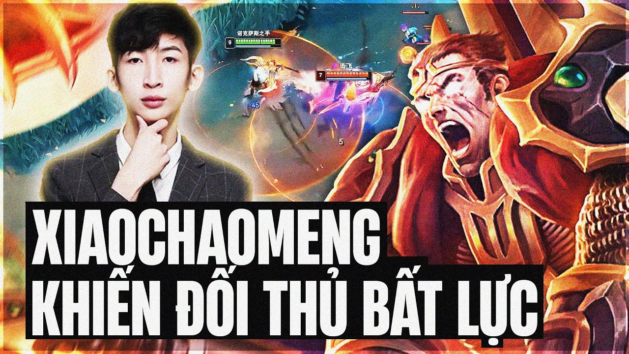 DARIUS CỦA XIAOCHAOMENG XỬ LÝ KÈO ĐẤU GẶP JAX KHIẾN ĐỐI THỦ BẤT LỰC