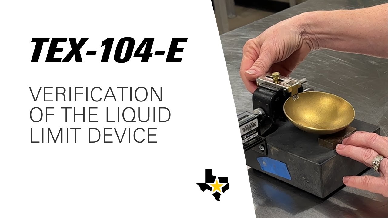 Tex-104-E Verification