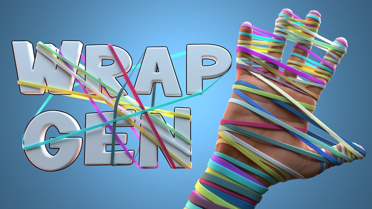 Wrap Gen 1.2 - Create Customisable Procedural Wraps in Blender 4.0+