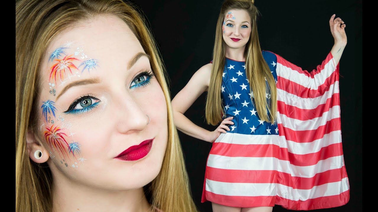 Easy Fourth of July Makeup