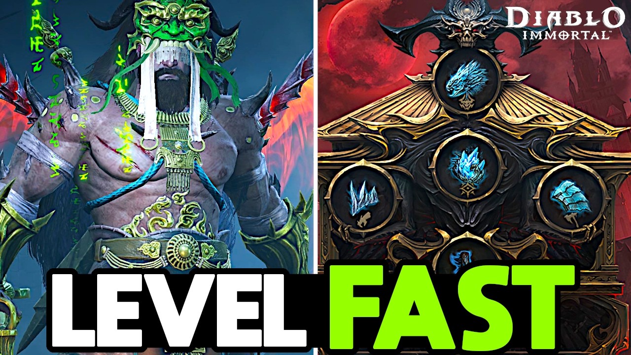 Как быстро получить боевой рейтинг и уровень в Diablo Immortal
