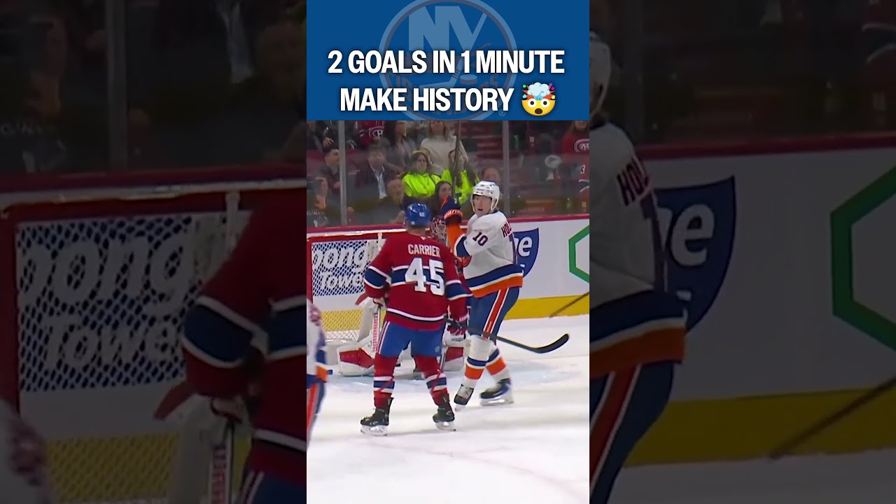 Schaefer sets NHL record FAST 😳🔥