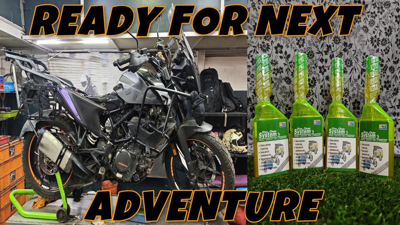 Getting Ready For Next Adventure | MAJOR Service | KTM 390 Adventure | IFTEX Clean System
