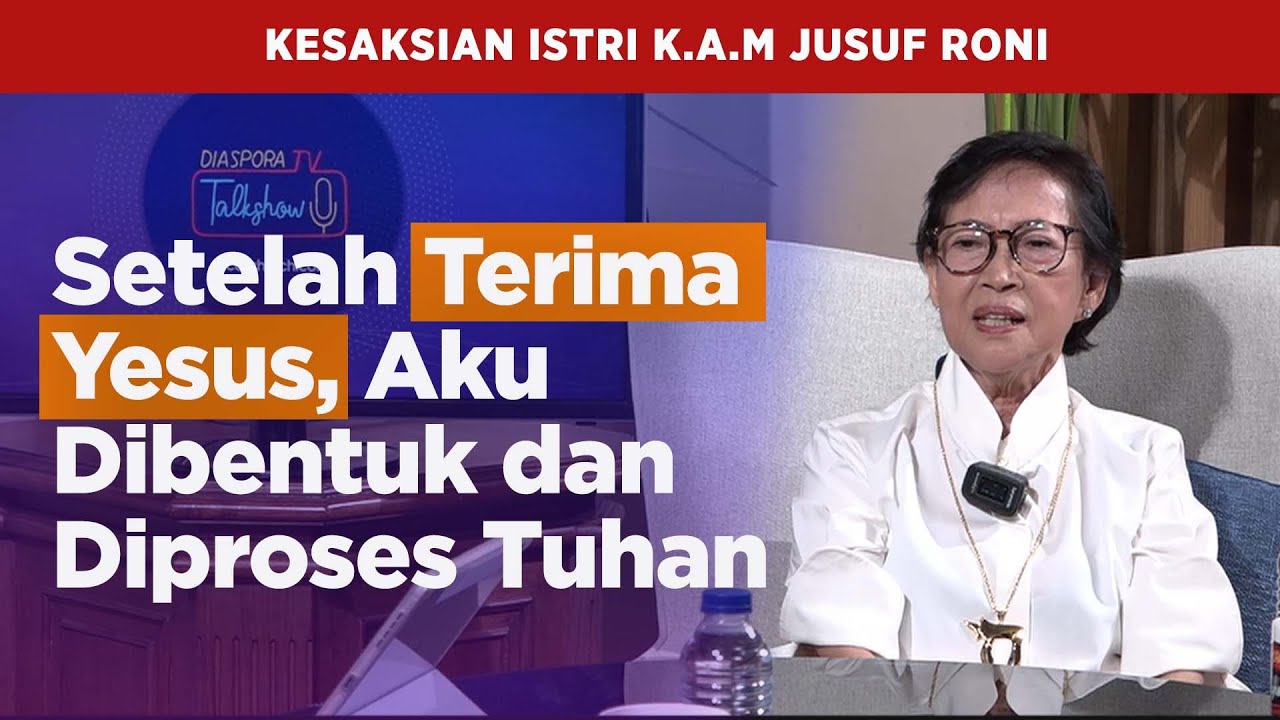 Kesaksian Murtadin Istri Pdt. Jusuf Roni: Setelah Ikut Yesus, ET Alami Proses Tuhan Luar Biasa