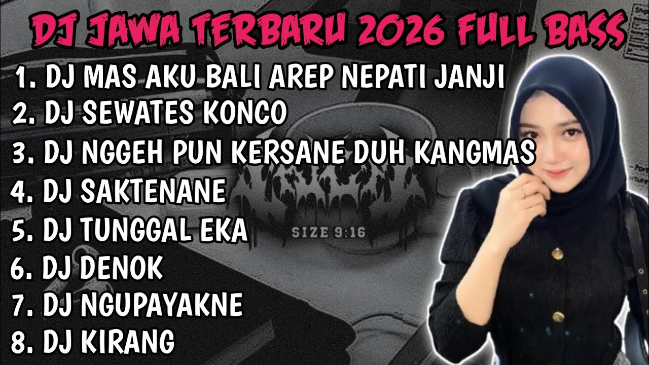 DJ JAWA TERBARU 2025 FULL BASS | DJ DEMI KOWE X DJ SEWATES KONCO X DJ RAISO NGAPUSI VIRAL MENGKANE!