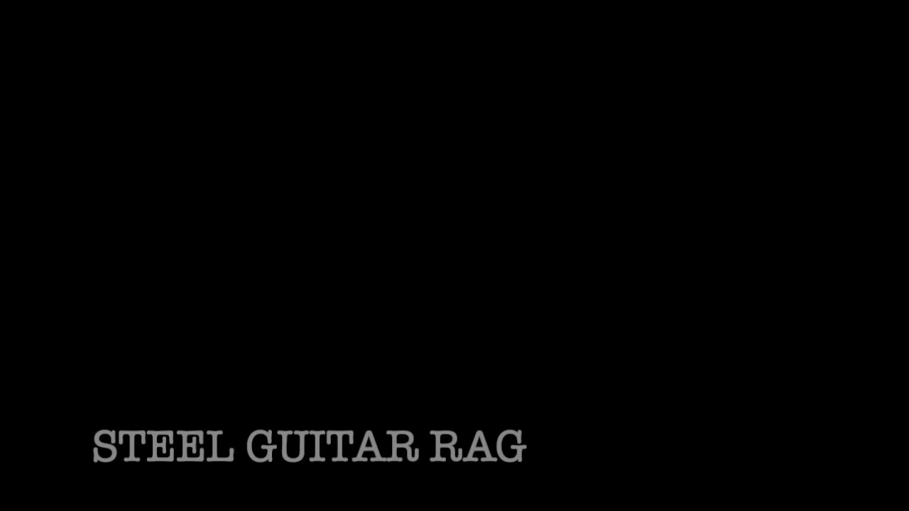Steel Guitar Rag backing track
