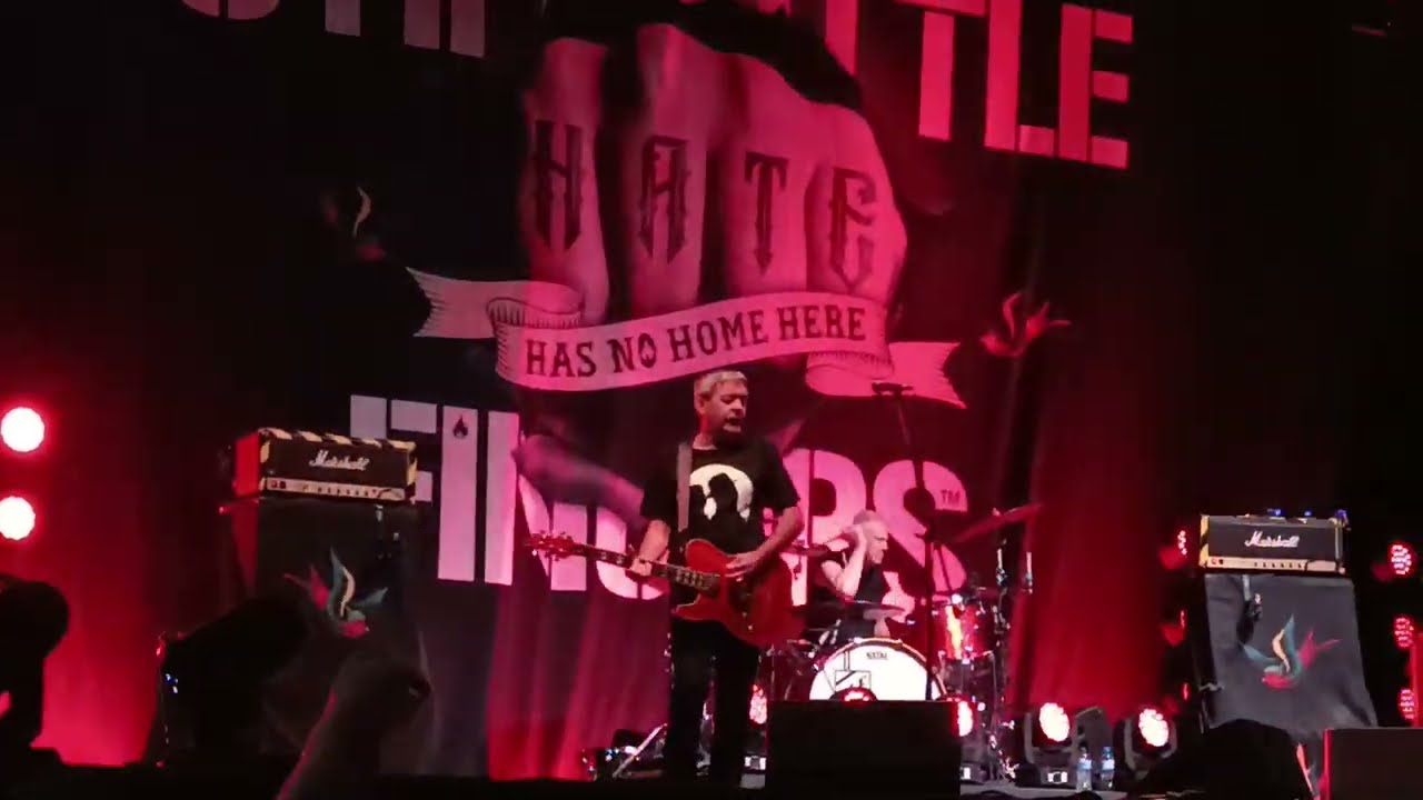Stiff little fingers live  into/ suspect device 17/8/24   Custom House Square Belfast