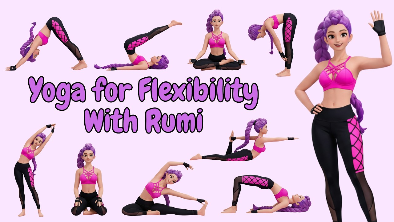 Yoga for Kids 🌈 Flexibility & Posture | Fun Stretching Yoga | Yoga For Hunters