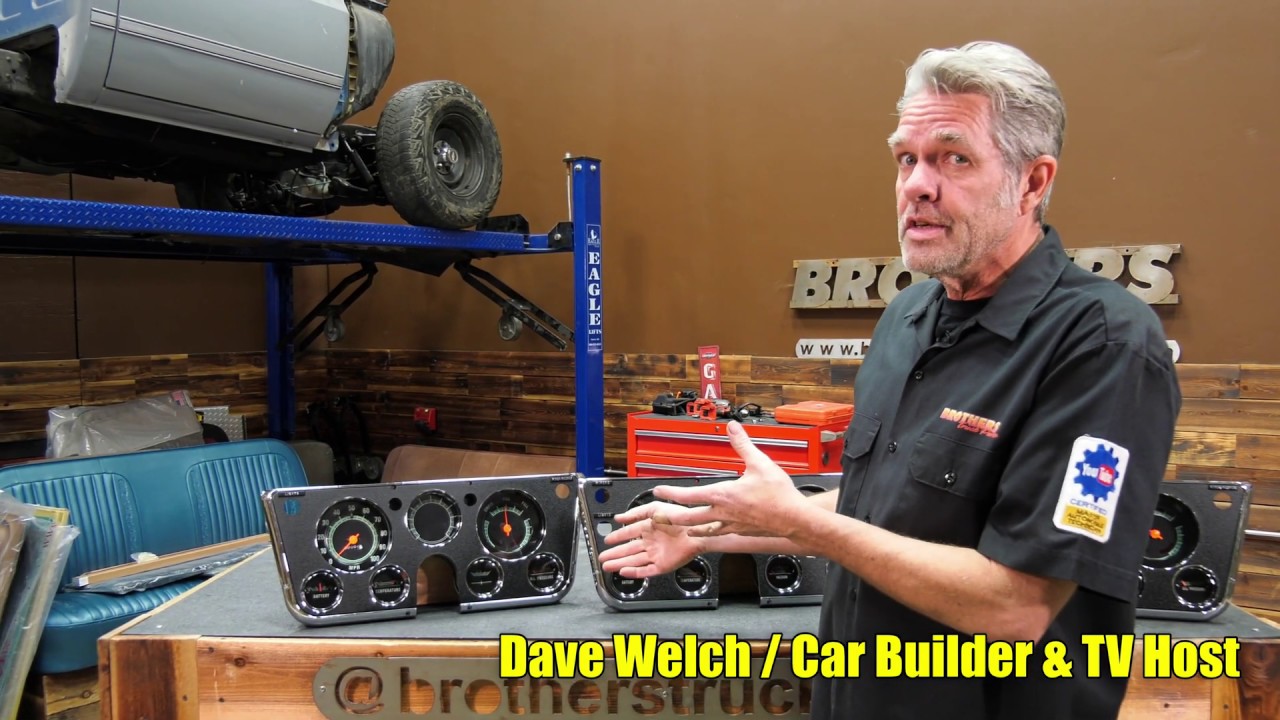 1967-72 Chevy & GMC Truck Complete Dash/Gauge Panel Overview
