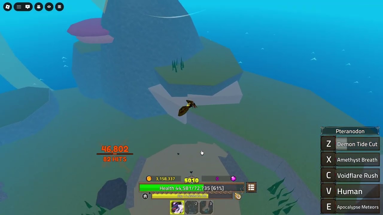 Pteranodon Showcase ( King Legacy )