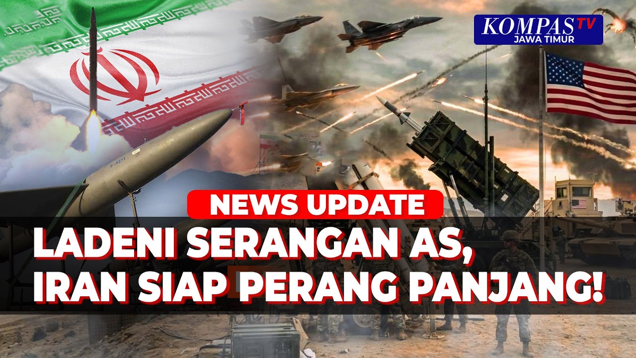 Ladeni Serangan AS, Iran Pamer Rudal Balasan Siap Perang Panjang