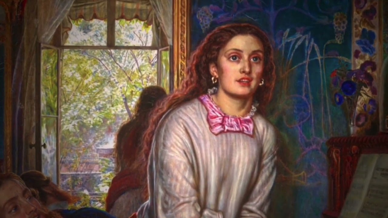 The Awakening Conscience - Victorian Salon Presentation