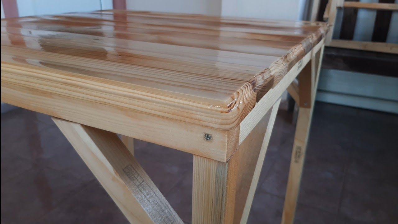 Ahşap masa yapımı //Woodworking // Simple Wooden Table