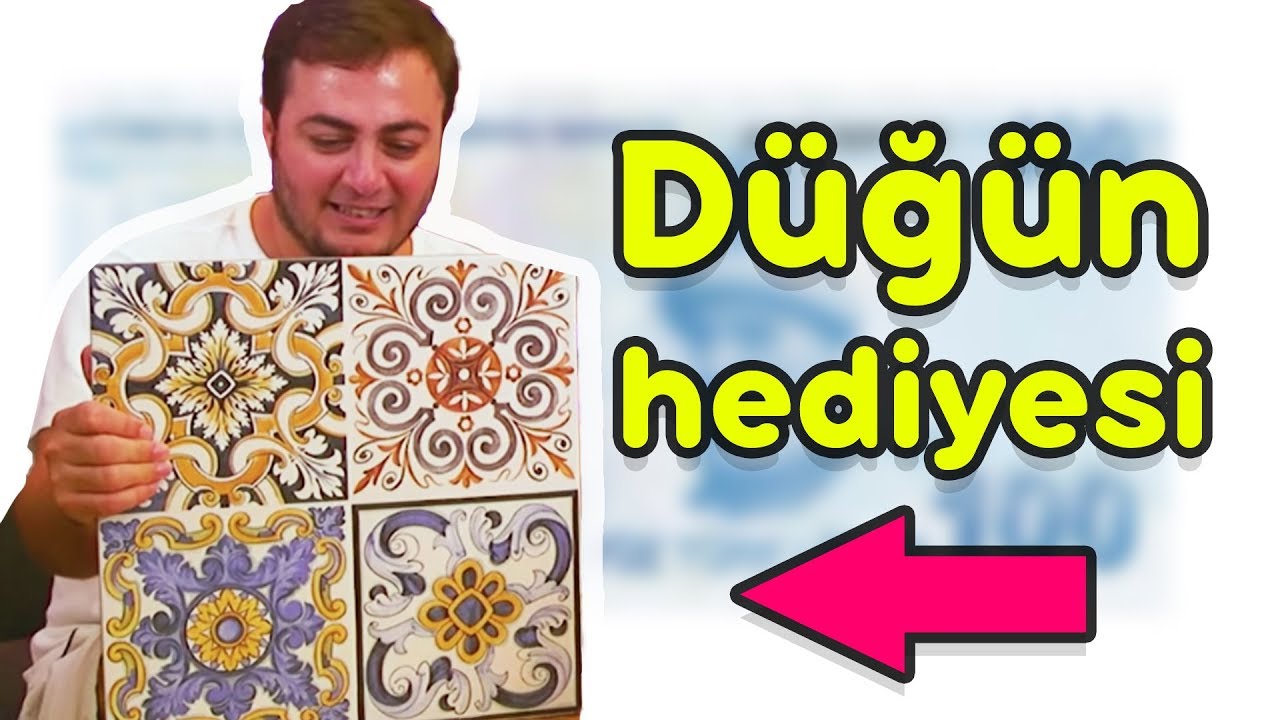 100 TL ile Tamer'e Düğün Hediyesi Aldık