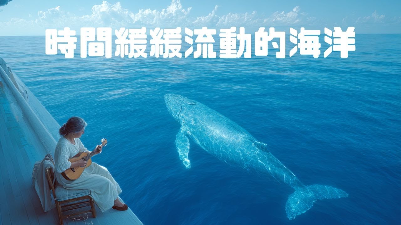 時間緩緩流動的海洋｜與鯨魚聆聽的療癒音樂