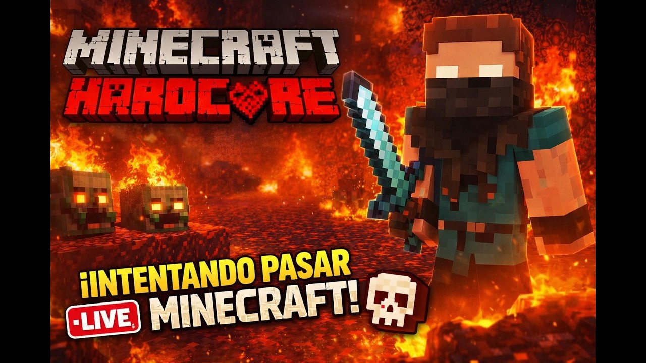 MINECRAFT HARDCOR, SERA QUE PODREMOS LOGRARLO ?
