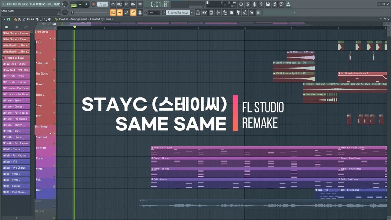 STAYC (스테이씨) - SAME SAME | Instrumental