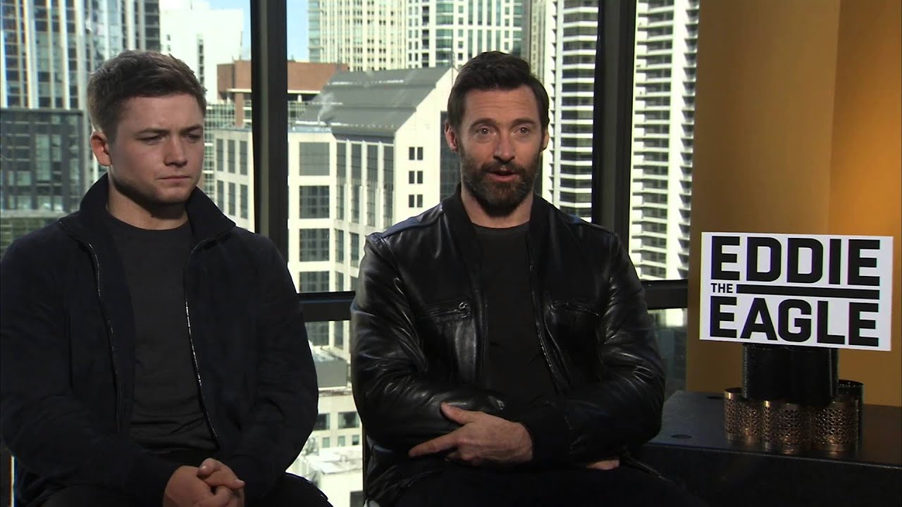 Hugh Jackman and Taron Egerton talk 'Eddie the Eagle'