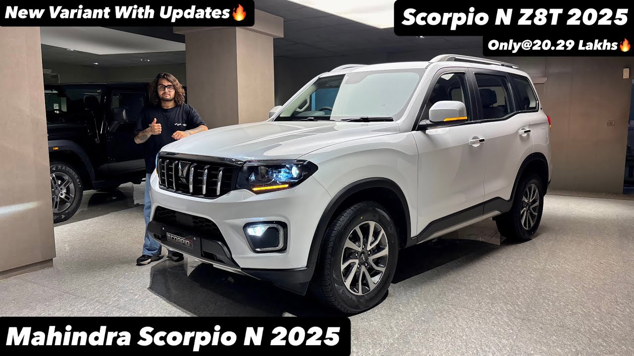 New Mahindra Scorpio N Z8T 2025 | NEW VARIANT WITH UPDATES ONLY@20.29 LAKHS | Full review 😍🔥