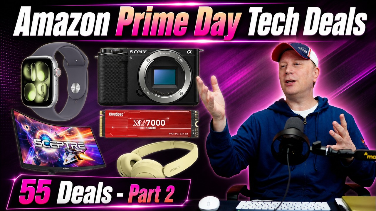 Еще больше скидок на технику и электронику в Amazon Prime Day &mdash; 55 предложений: SSD, телевизоры, ...