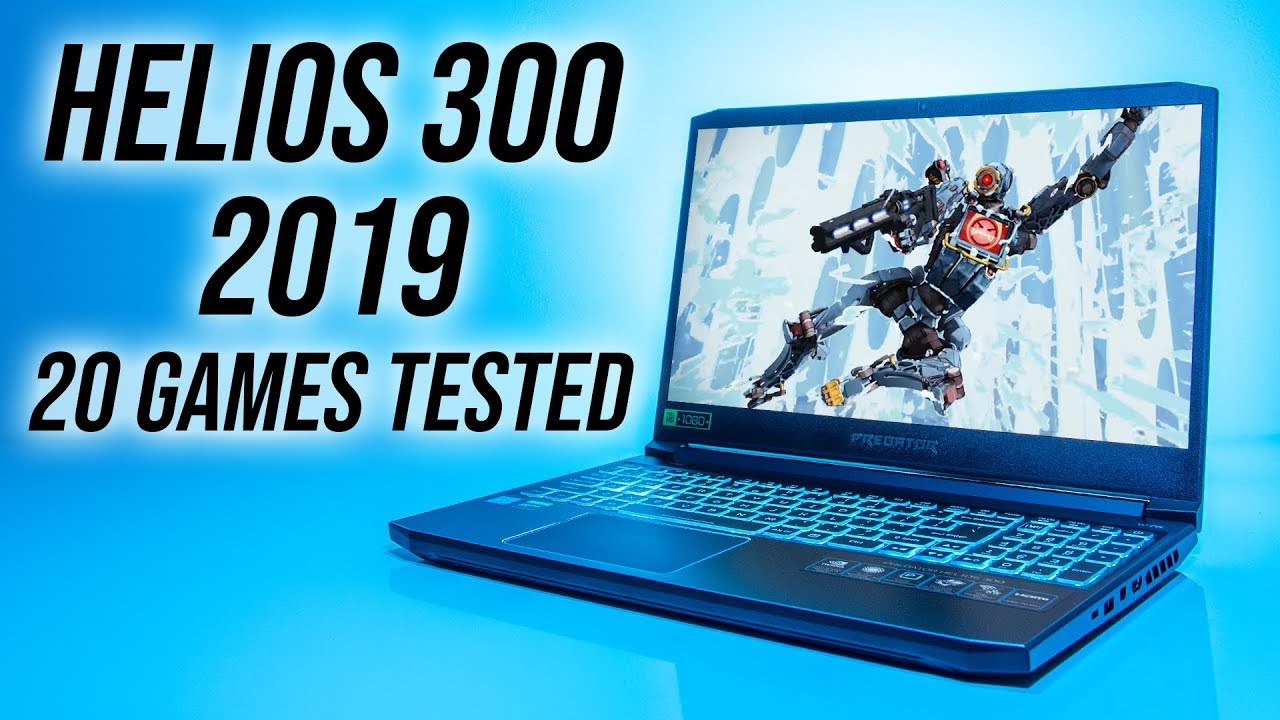 Acer Helios 300 (2019) Gaming Benchmarks - 20 Games Tested!